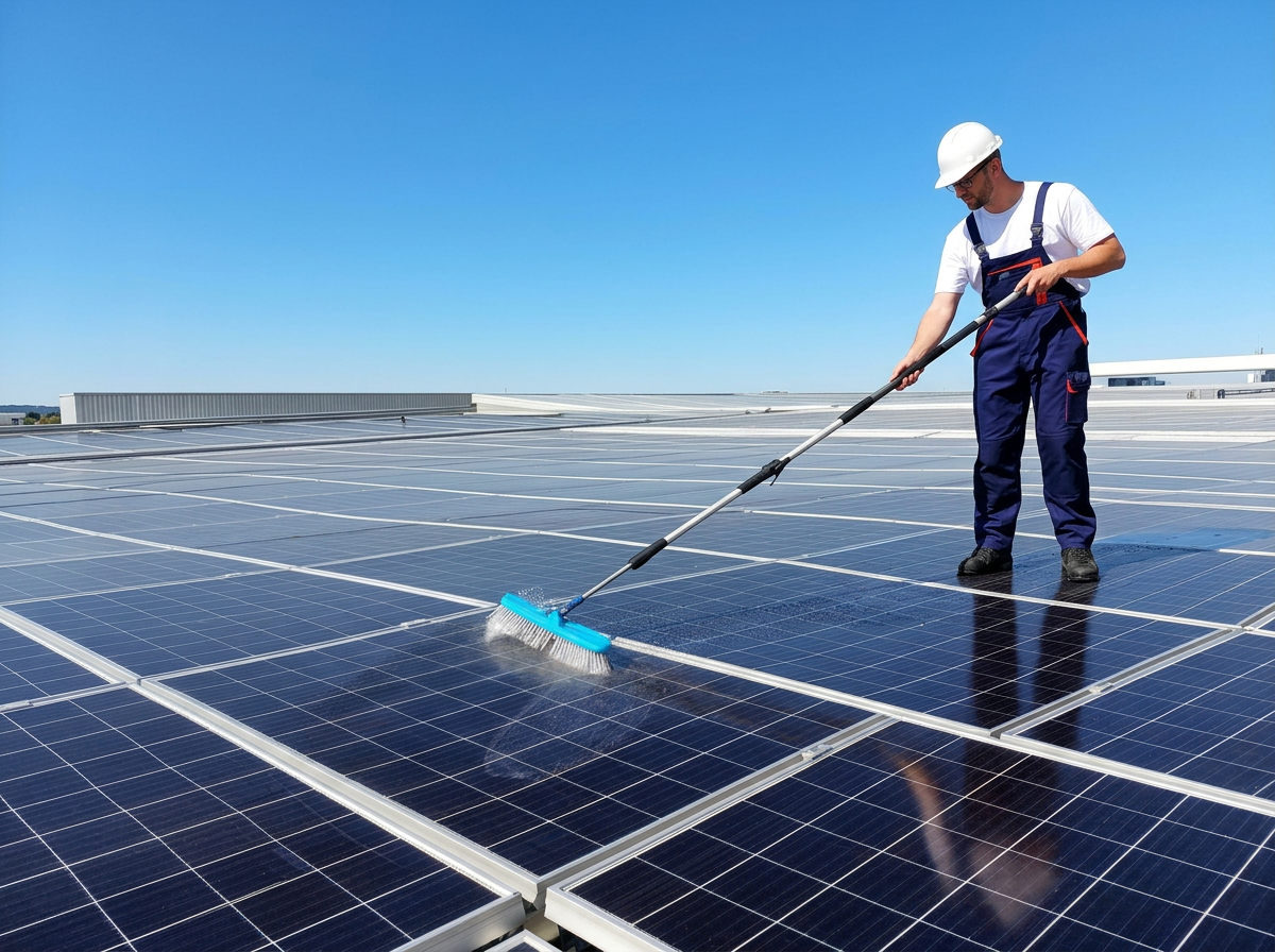 Dachreinigung & Photovoltaik